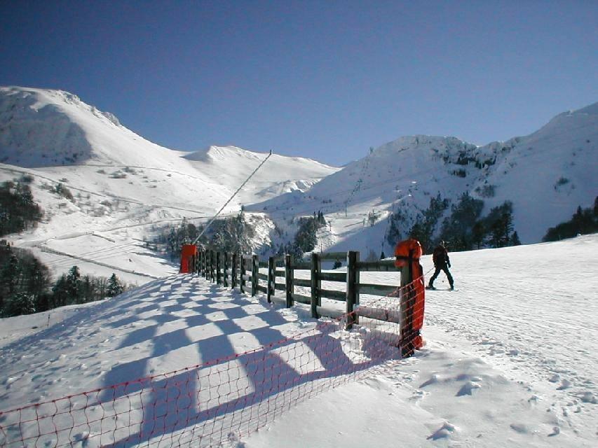 barrière à neige près de Le Puy-en-Velay